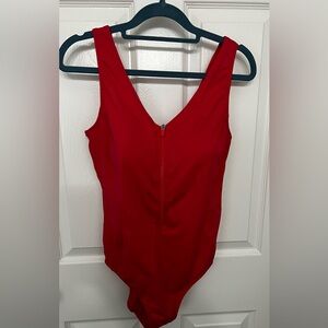 Marks and Spencer one piece swimsuit.